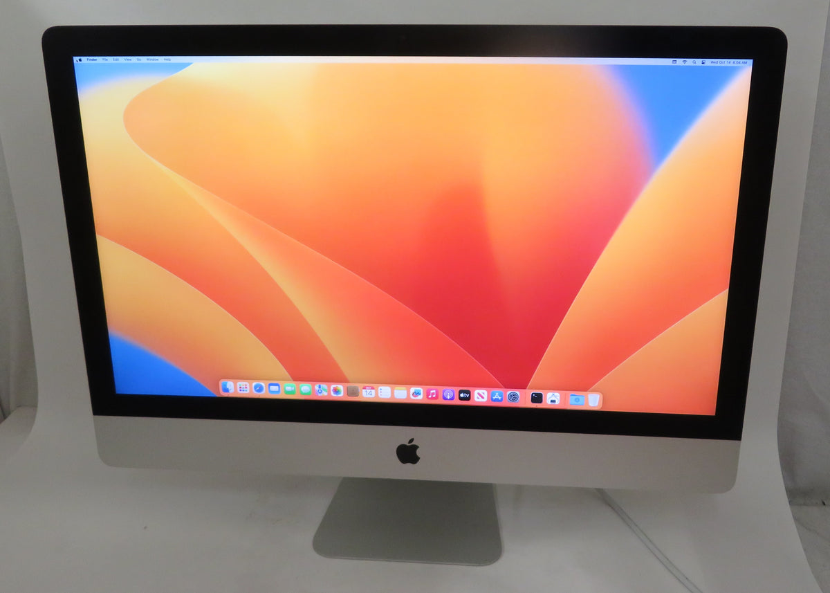 Apple iMac 27in 5K 2017 i7-7700K 4.2 GHz 64GB RAM 2TB macOS Radeon Pro 580 A1419
