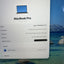 Apple MacBook Pro 2019 16in A2141 i9 9980HK 2.4GHz 32GB RAM 1TB macos