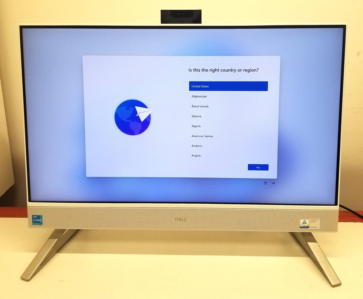 Dell Inspiron 5410 23.8 In i3-1215U, 8GB Memory, 256GB Solid State Drive,