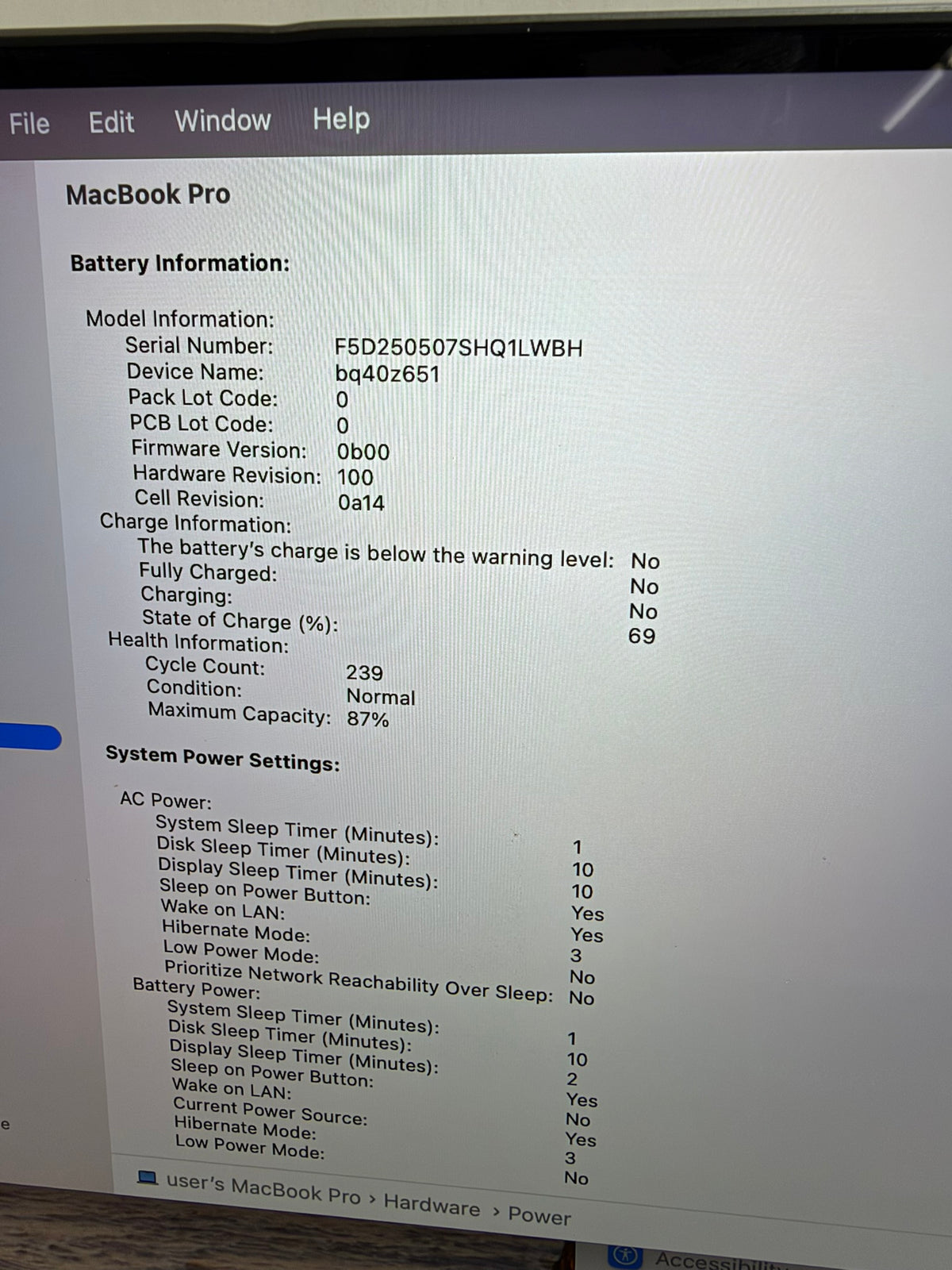Apple Macbook Pro 2023 16in Retina M2 Pro 16GB RAM 512GB A2780
