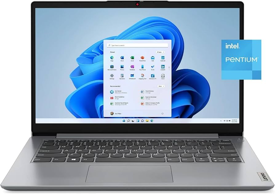 LENOVO IDEAPAD 1 14IJL7 14 INCH PS-N6000, 4GB MEMORY, 128GB