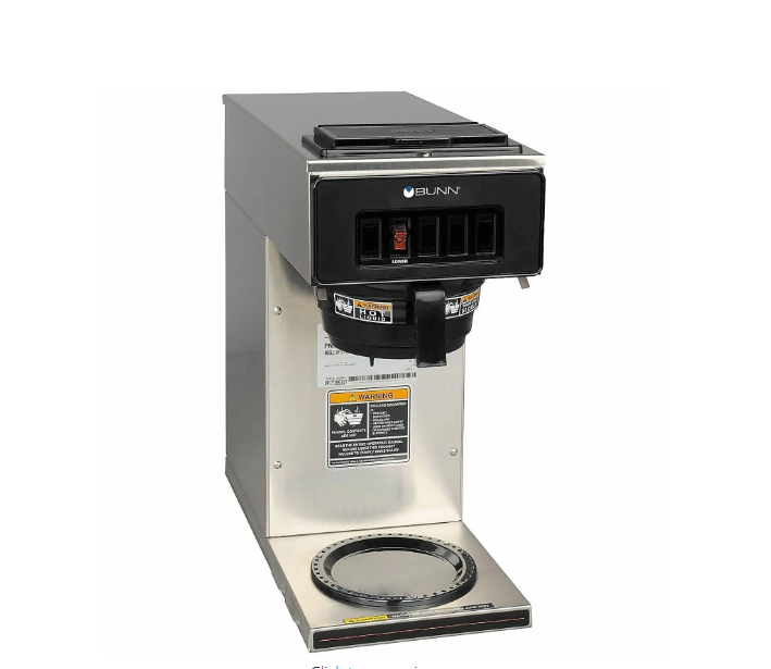 Bunn 12-Cup Pourover Brewer, Stainless Steel VP17-1 SST