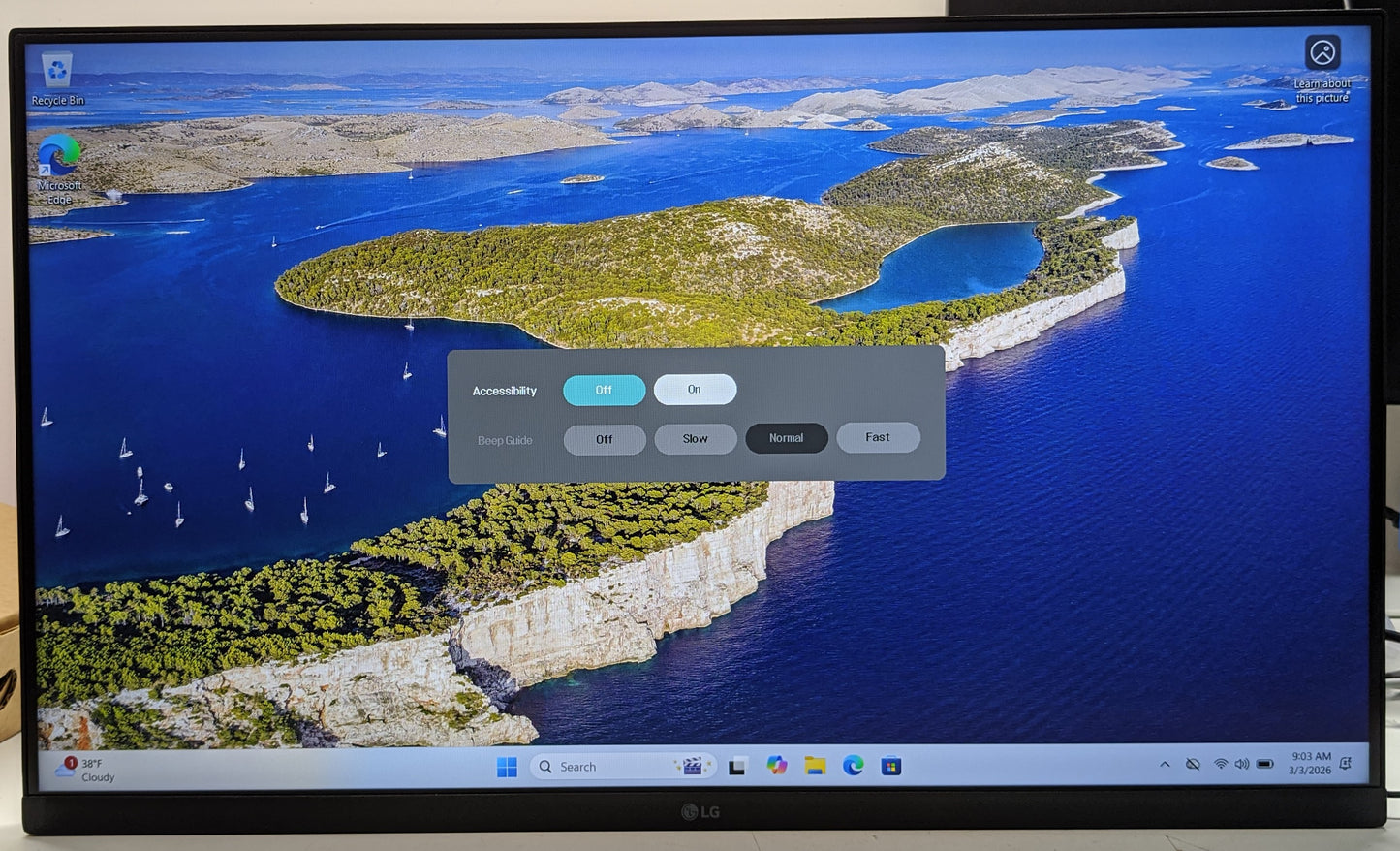 LG 24MS500-B 24in LCD MONITOR