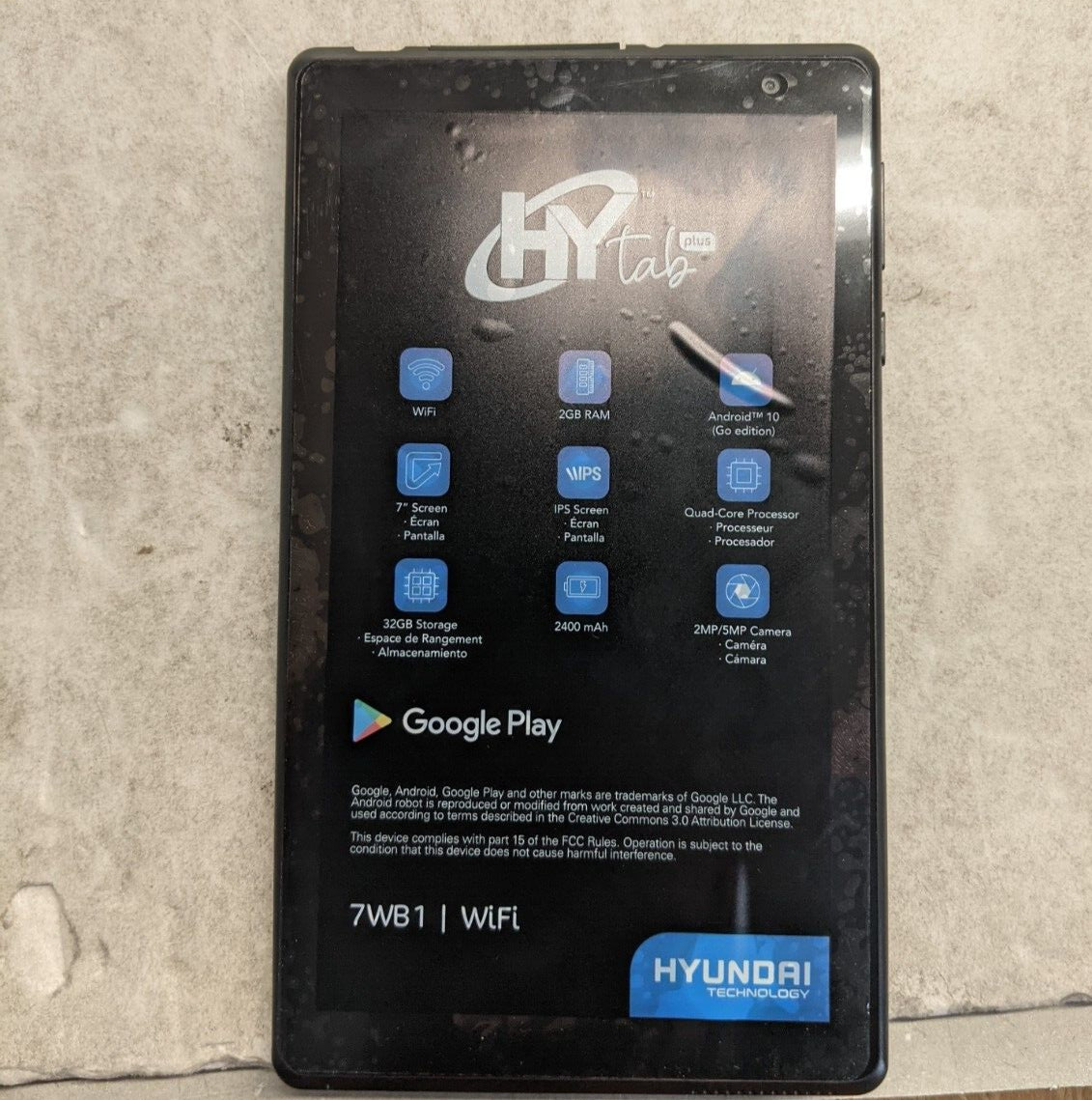 Hyundai Hytab Plus 1.5 GHz, 2GB Ram, 32GB SSD