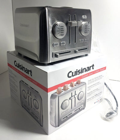 Cuisinart 4-Slice Custom Select Metal Toaster - Stainless Steel