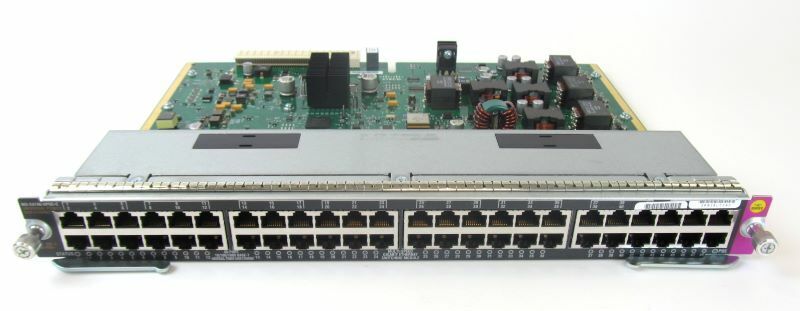 Cisco Catalyst 4500 WS-X4748-UPOE+E Line Card W/ 48 ports