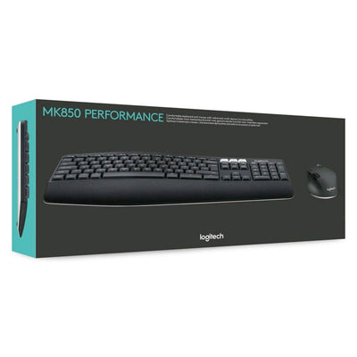 Logitech - MK850 Performance Full-size Wireless Keyboard and Mouse Combo