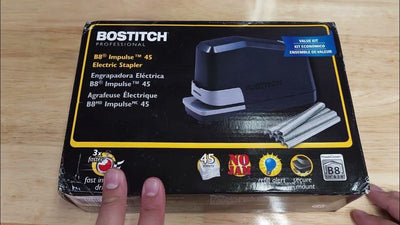 Bostitch B8 Impulse 45 Electric Stapler 45 Sheets
