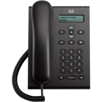CISCO UNIFIED SIP PHONE 3905, CHARCOAL, STANDARD HEADSET