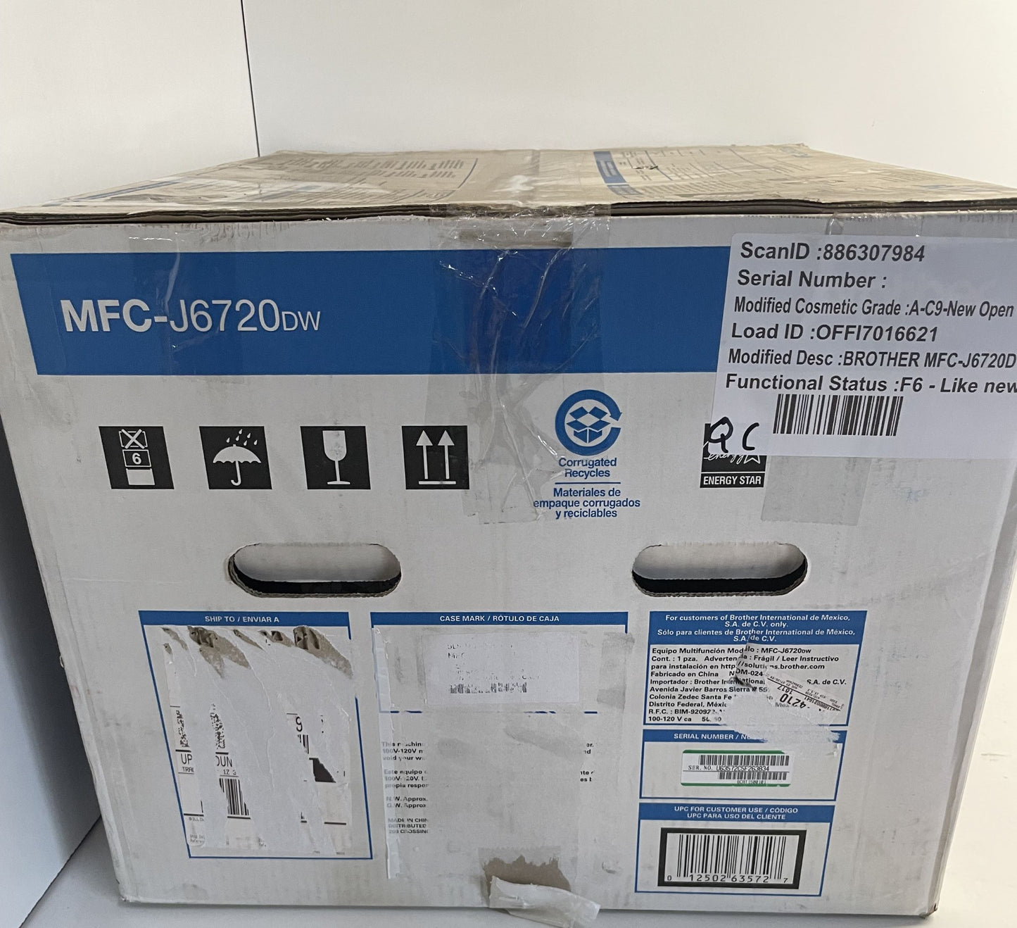 BROTHER MFC-J6720DW Printer