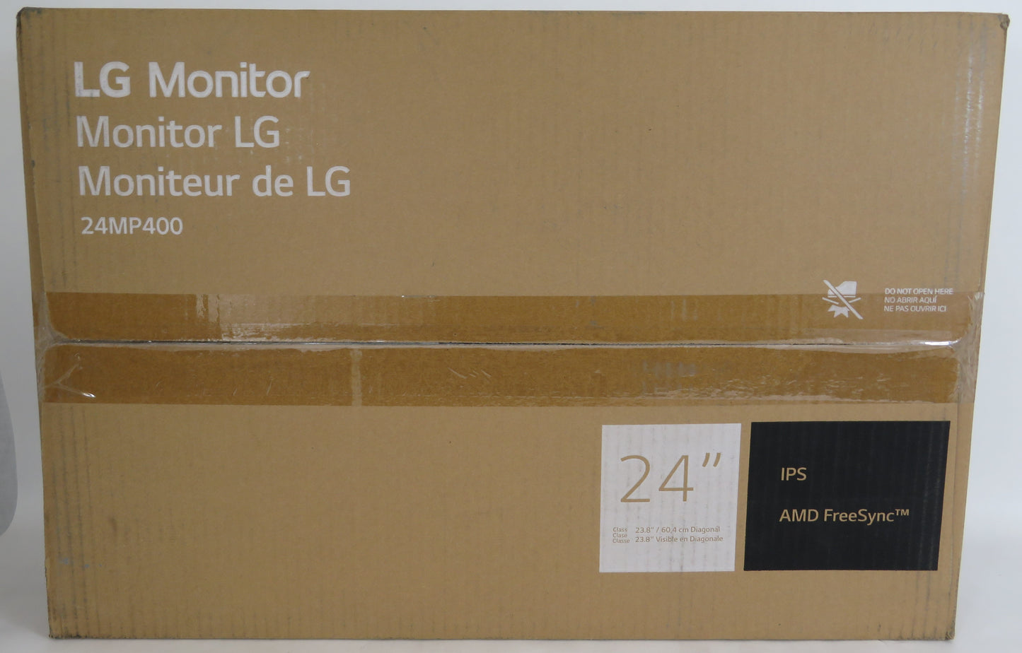 Open Box LG 24MP400 1080p 24" FHD IPS Borderless Monitor w/ AMD FreeSync